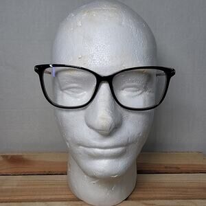 Guess Eyeglasses Gold Glitter / Black Frames 56/14 145